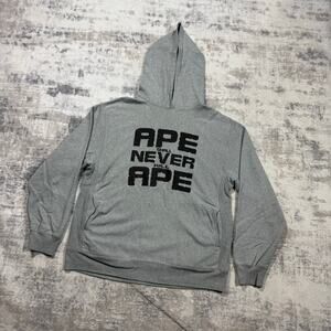 Authentic Bape 2000’s Rhinestone ASNKA Hoodie L